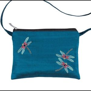 The MET Tiffany Dragonfly Embroidered Bag